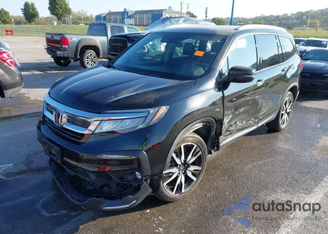 2019 Honda Pilot Elite z USA, uszkodzony, nr VIN 5FNYF6H01KB059281